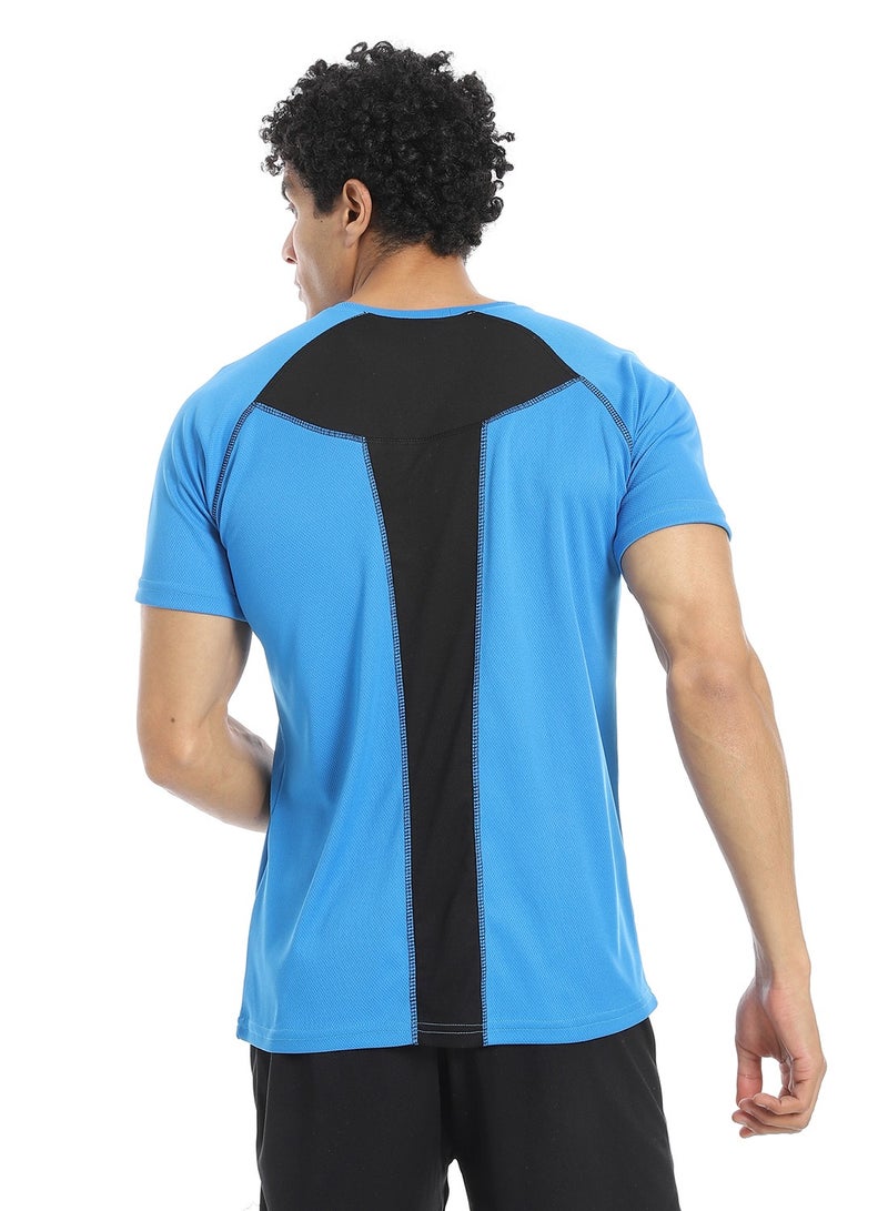 Caesar Mens sport T-Shirt with Round neck  - Image 4