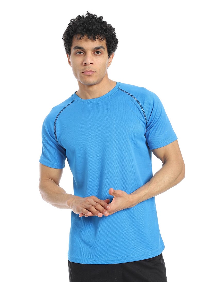 Caesar Mens sport T-Shirt with Round neck  - Image 2
