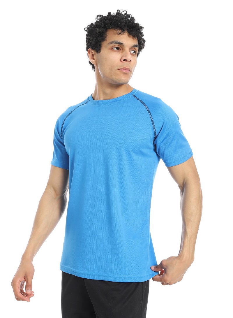 Caesar Mens sport T-Shirt with Round neck  - Image 3