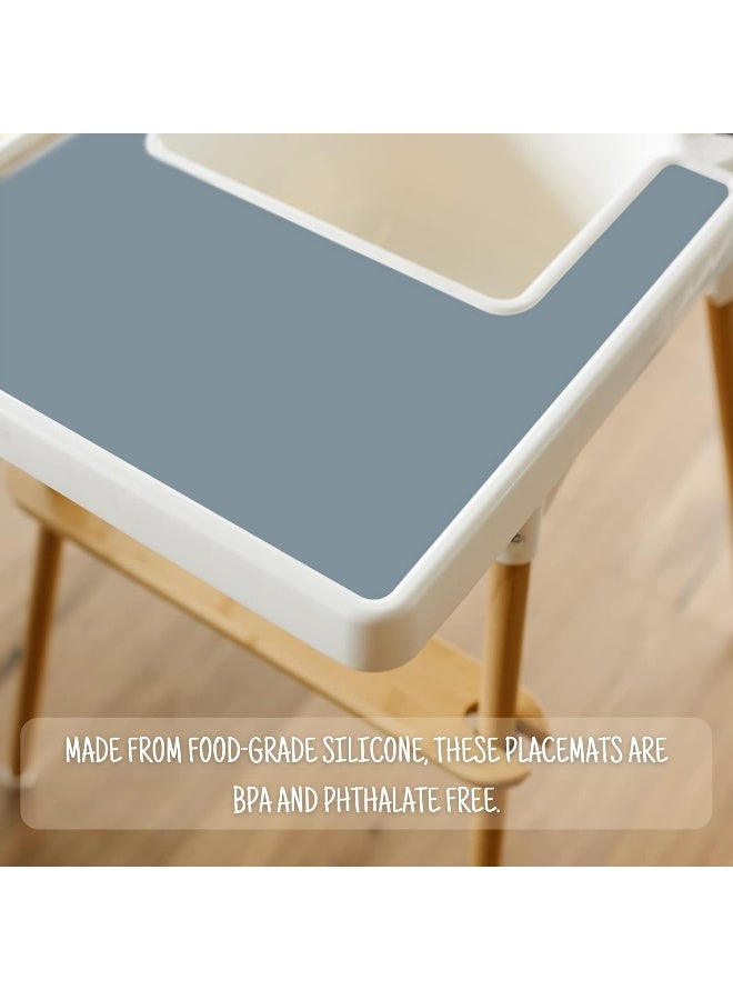 Mintlyfe حصيرة طعام عالية Mintlyfe لكرسي الأطفال IKEA Antilop - Image 3