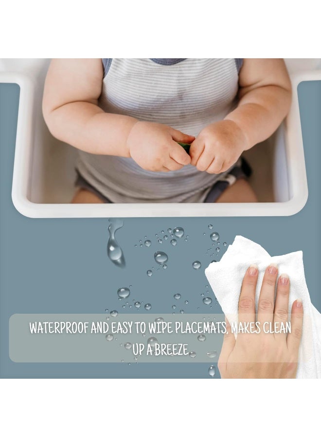 Mintlyfe حصيرة طعام عالية Mintlyfe لكرسي الأطفال IKEA Antilop - Image 4