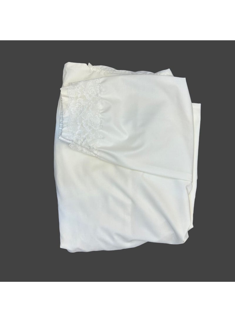 Prayer mat with super soft and comfortable muslin and embroidered handkerchief