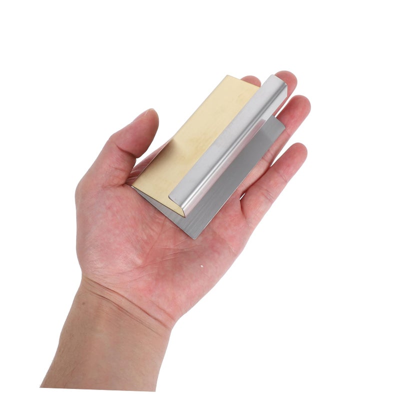 Stainless Steel Card Holder Desk Stand Phone Holder Office Organizing Essential - Image 5