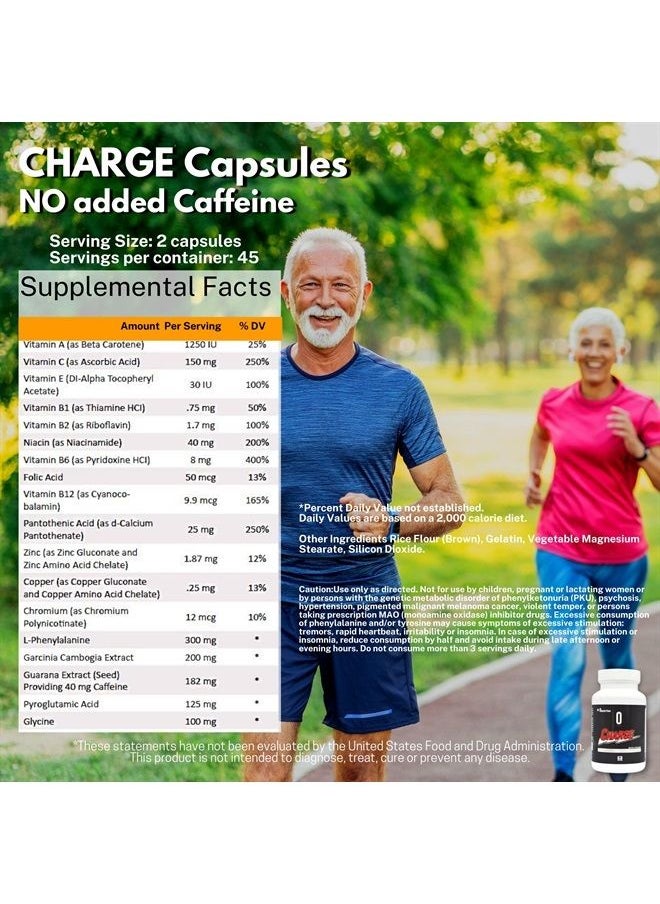 Omnitrition - Charge® - 90 Capsules Omnitrition - Image 1