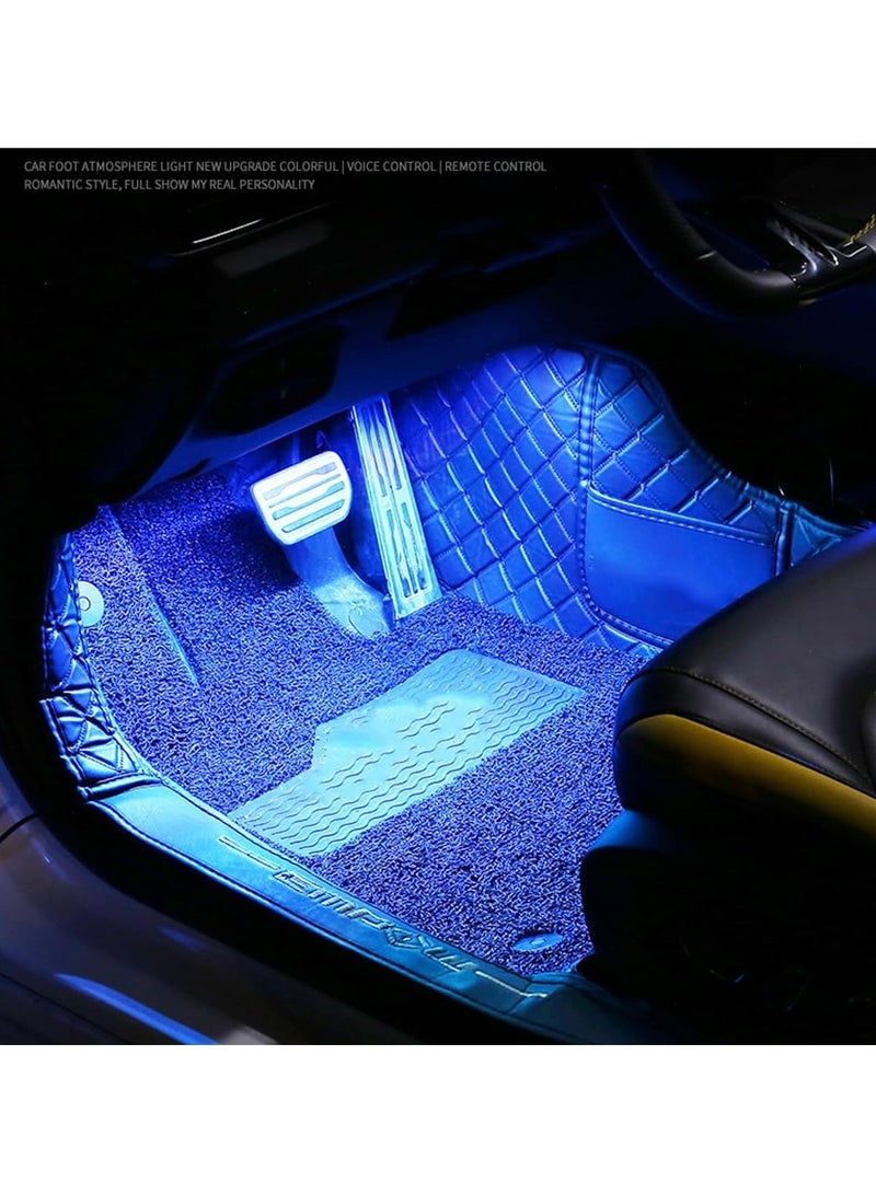 CMGTYYD Car Interior LED, Waterproof LED Strip for Car Interior, USB Powered Ambient Footwell Lights, Customizable Colors, Easy Installation, Universal for Cars, ATVs, RVs (Blue 5V) - Image 4