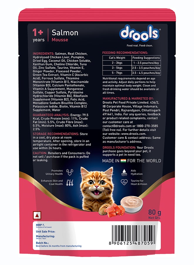 Drools Salmon Mousse Cat 80gm - Image 2