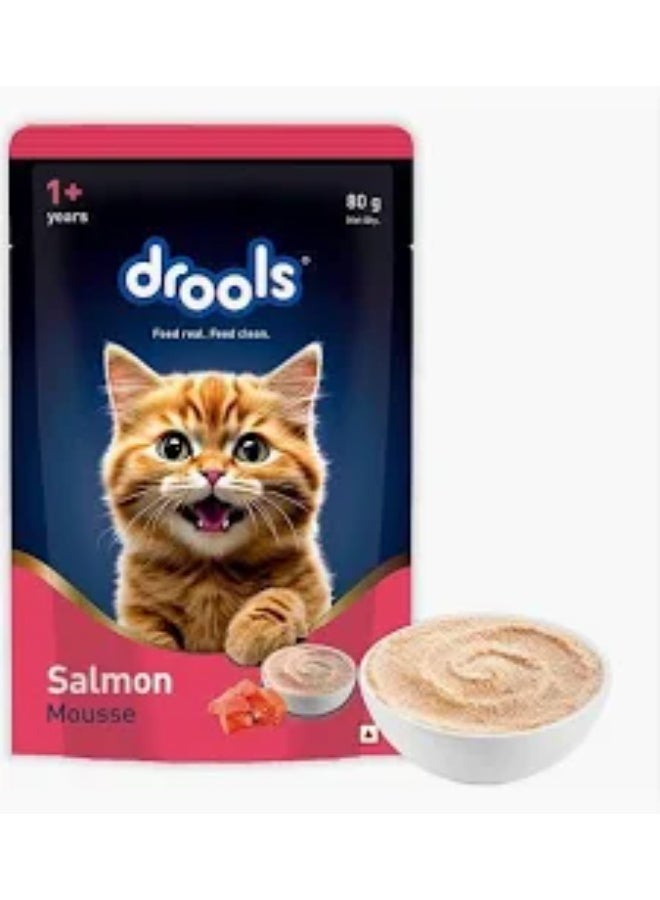 Drools Salmon Mousse Cat 80gm - Image 1