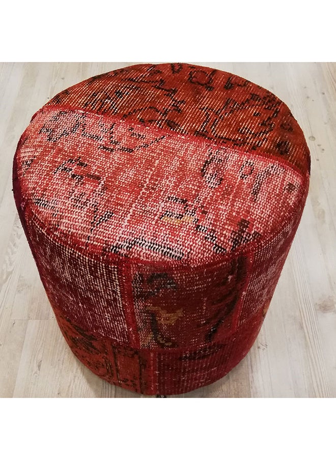 Anatolian Patchwork Style Pouf