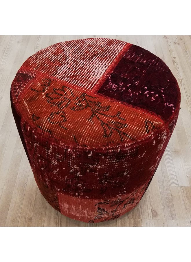 Anatolian Patchwork Style Pouf