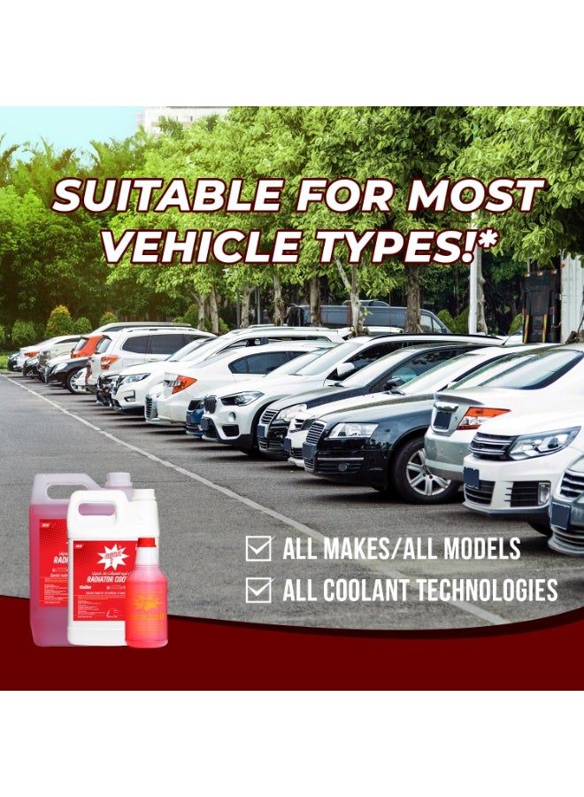 أكوا مبرد راديتر أكوا الأحمر – تركيبة ألمانية – 5 لتر - Image 3