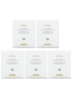 dAlba d'Alba, White Truffle Nourishing Treatment Beauty Mask, 5 Sheet Masks, 0.84 fl oz (25 ml) Each  - Image 1