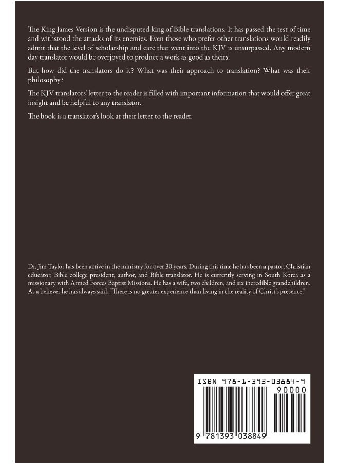 The KJV Translators to the Readers: A Translator's Look at the Translators'Letter  - Image 2