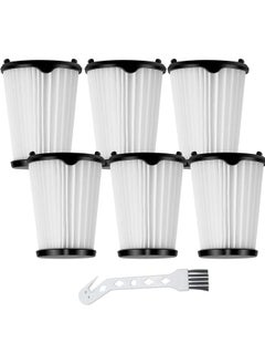 Generic 6 Pack Replacement Filters Compatible With Ergorapido Stick Vacuum Cleaner EHVS2510AW VS3510AR（Standard＆Pet Version) Part# EL65522 (6pack)  - Image 1