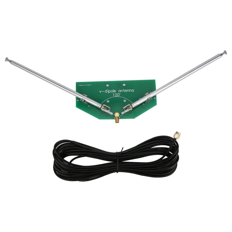 هوائي دايبول V بطاقة دبلكس طبق (PCB) سمك 1.6 مم ونحاس 1.5 أونصة - مساحة تبديد حرارية كبيرة، أداء مستقر هوائي راديو داخلي للراديو الهام والاتصالات الداخلية - Image 3
