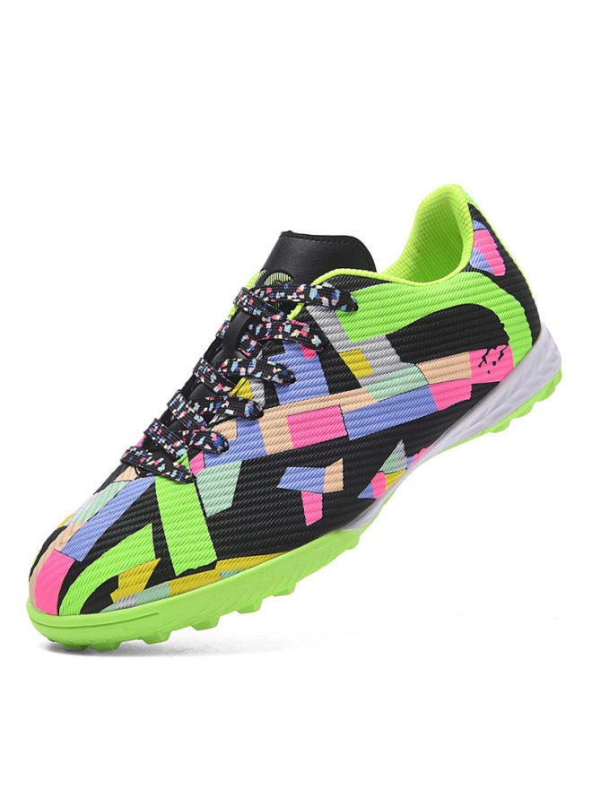 Football Shoes Adult Student Boy Broken Nail Shoes Children Non-slip Breathable Professional Lawn Training Shoes Spike Ag