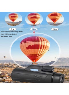 Generic Monocular Telescope Binoculars 40x60 Cell Phone Zoom with Cell Phone Holder Tripod Portable High Power Adult Spotting Scope for Bird Watching  - Image 3