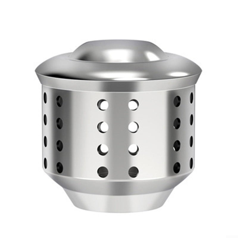 Anti Splash Valve Cap Stainless Steel Moka Pot Cover 2cm x 3cm Silver - Image 2