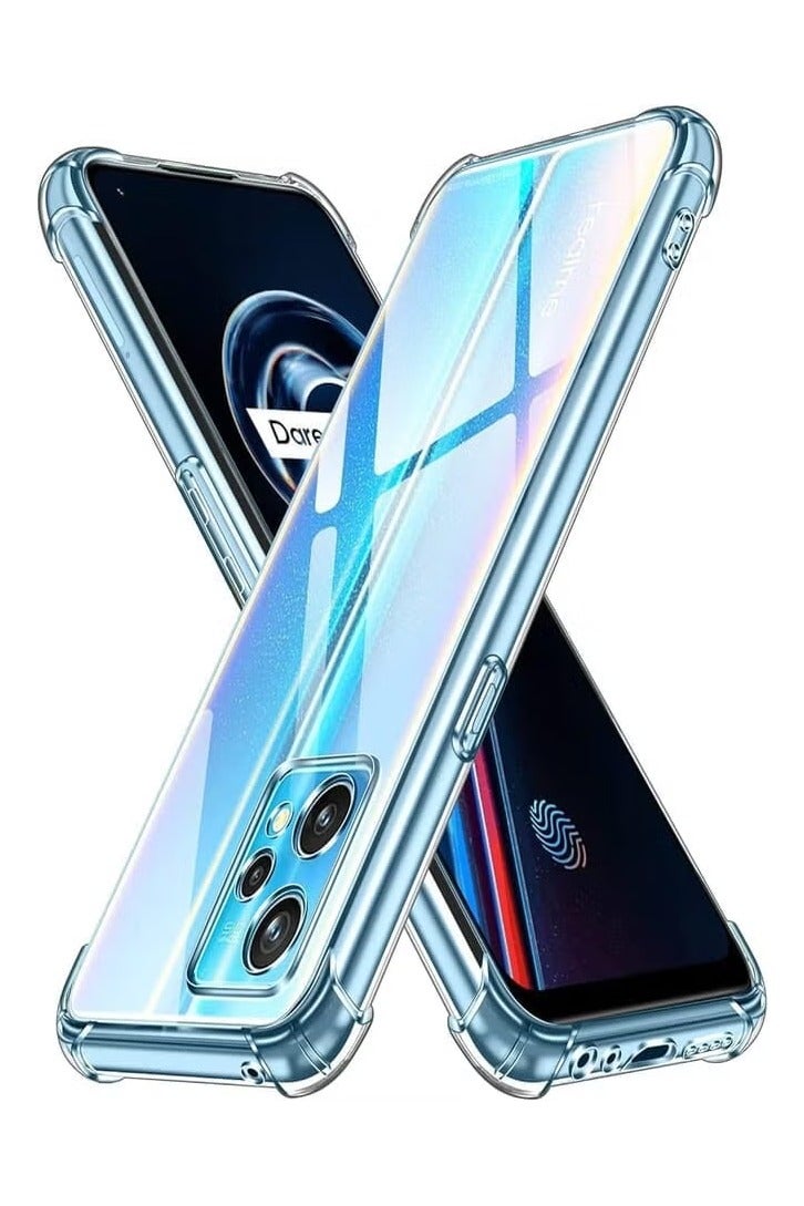 Anti Burst Protection Hard Case For Realme 9 Pro - Clear