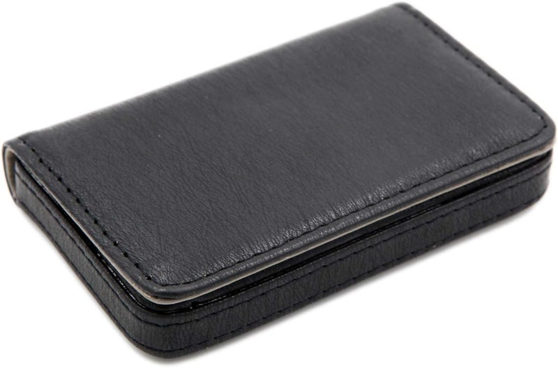AI-DEE RFID Blocking Wallet - Minimalist Leather Business Credit Card Holder - Black2 - Image 5