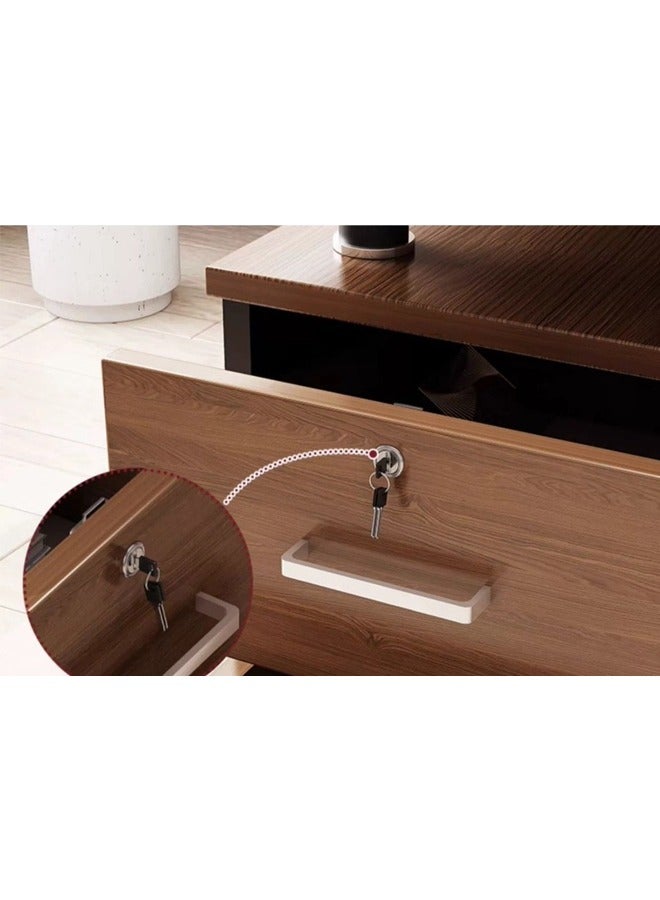 Executive Office Desk and Multifunction Computer Table 140CM