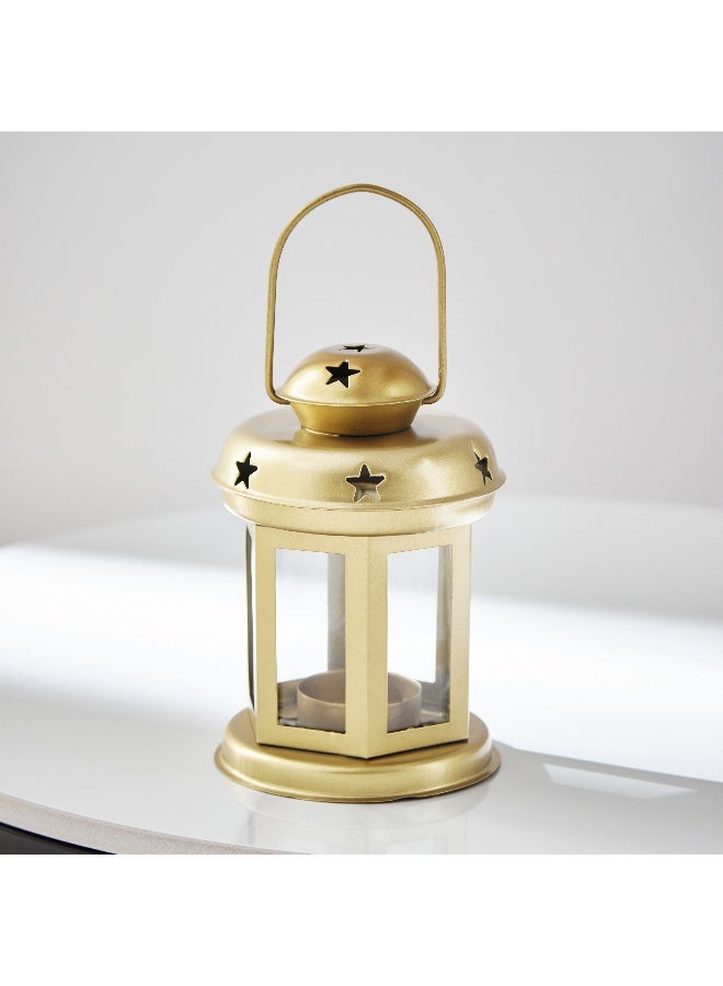 Home Box Splendid Metal Decorative Lantern 10 x 14 x 10 cm - Image 1