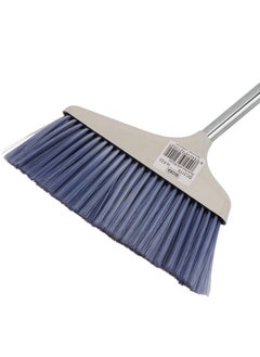 DELCASA Delcasa Dustpan and Broom with a Long Handle-DC3119| Large and Wide Brush Head Durable Dense Bristles with Handle and Comfortable Grip  - Image 5