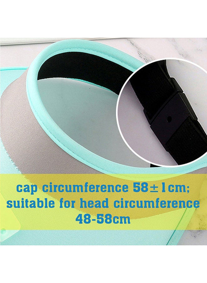 إسكدنيا Summer Sport Outdoor Fan Sun Hat Cap Cool for Cycling - Image 4