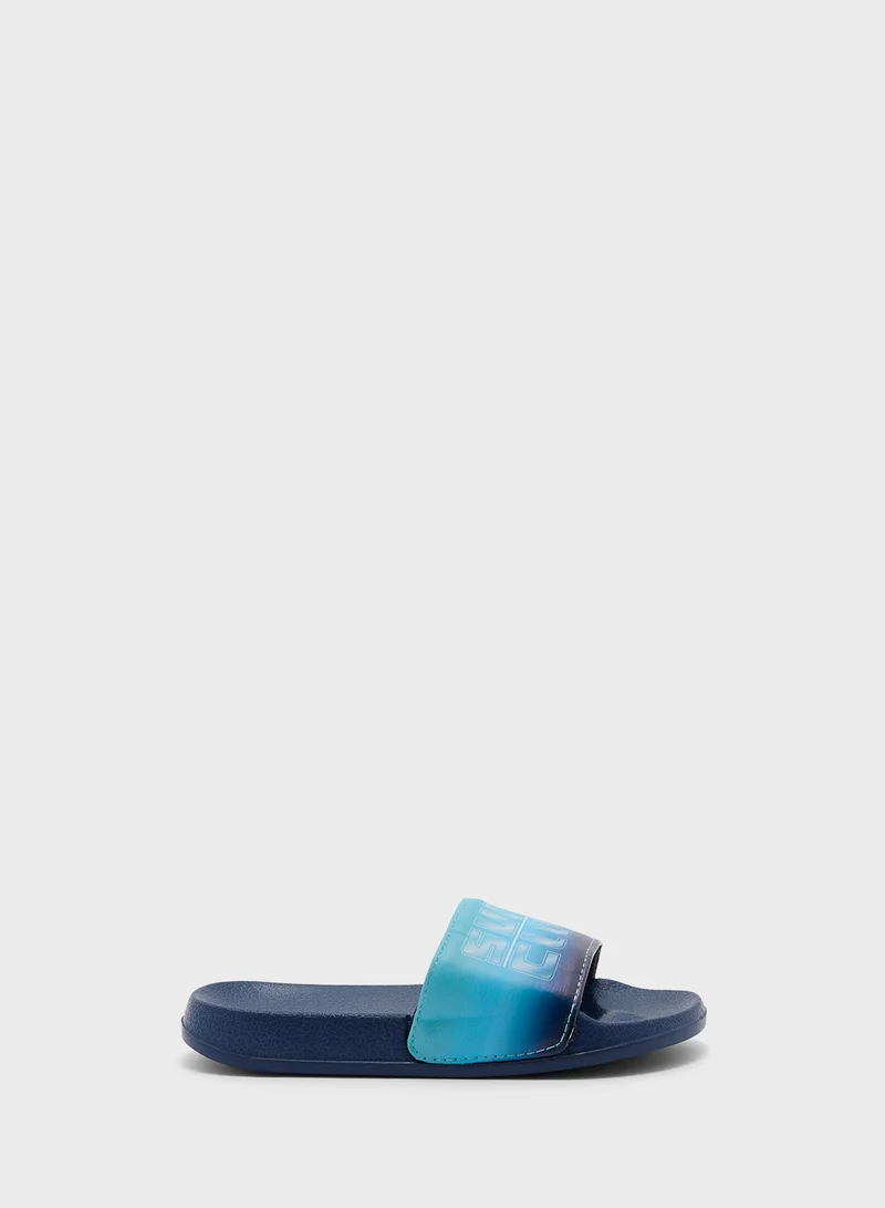 mothercare Surf Club Slider Sandals