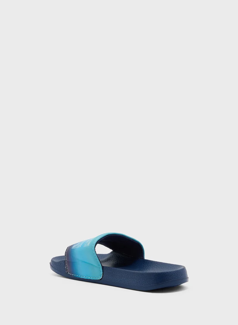 mothercare Surf Club Slider Sandals