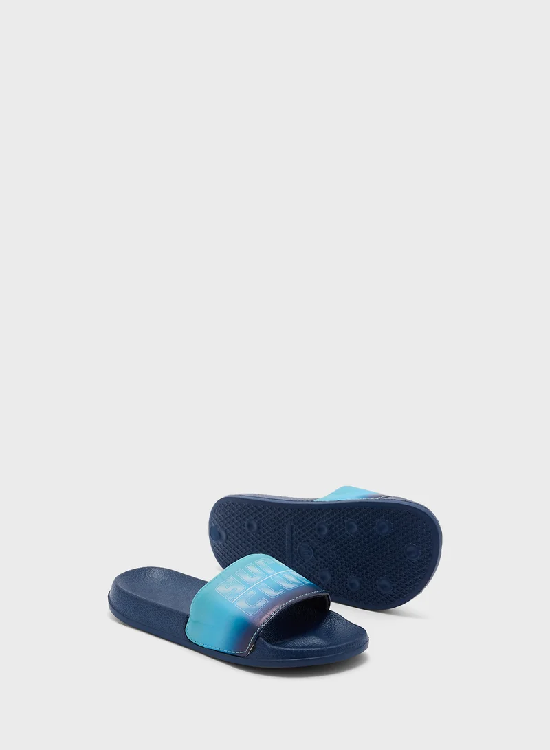 mothercare Surf Club Slider Sandals