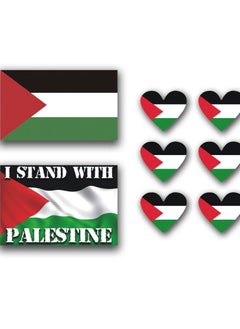 General Palestine Flag Car Sticker Auto Decoration Sticker  - Image 1