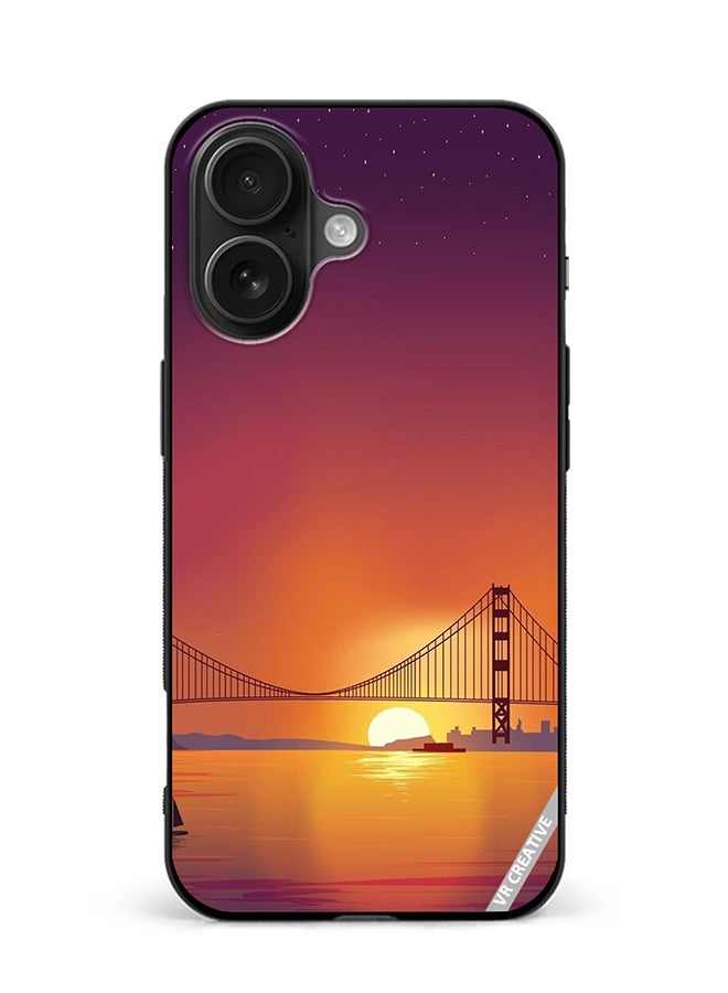 VR CREATIVE Protective Case Cover For Apple iPhone 16 Nature Design Multicolour