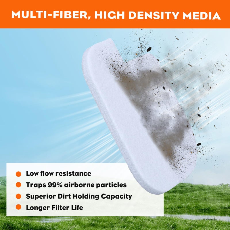 Hipa P3314 530057925 Air Filter Kit for Poulan P3816 PP3416 PP4018 PP3516 PP3816 PPB3416 PPB4018 S1970 Gas Chainsaw w Fuel Filter Fuel Line Hose Tube Spark Plug Kit - Image 4