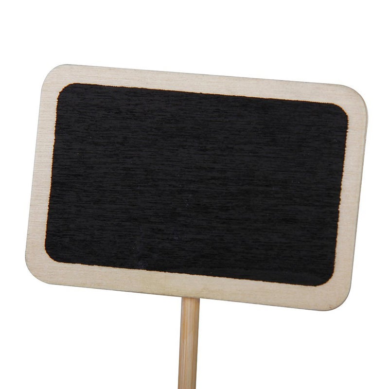 10pcs Children Mini Blackboard Chalkboard Wordpad Message Board with Holder Base for Wedding or Home Decoration - Image 2