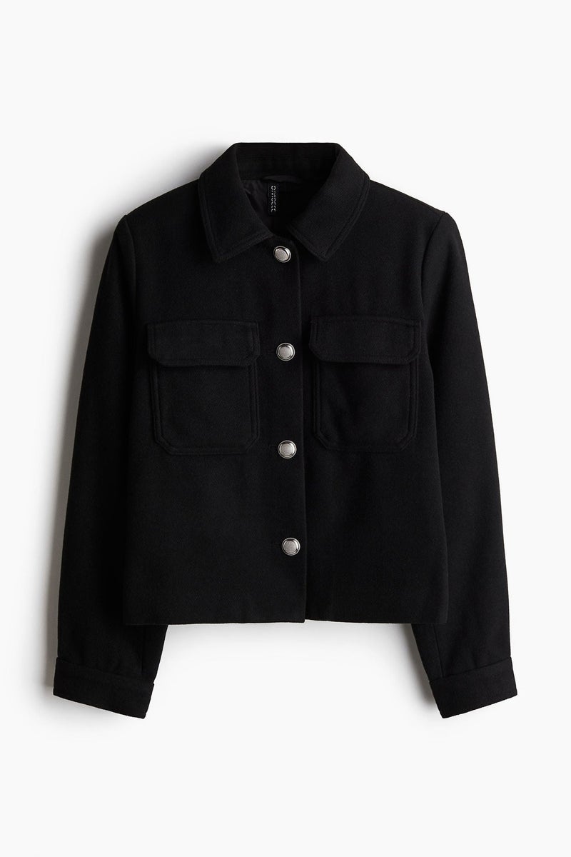 H&M Brushed-Finish Jacket  - Image 4