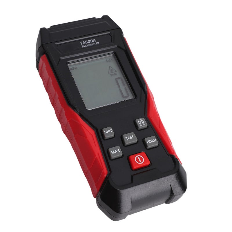 TASI Digital Tachometer 3-100000RPM Non Touch Photo Rotation Speed Meter with Backlit Display - Image 4