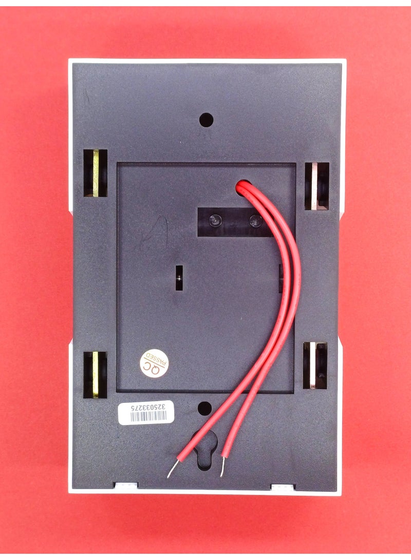 BURAQ Wired Electric Doorbell | High-Volume Indoor Door Chime for Home, Office & Shop - Image 4