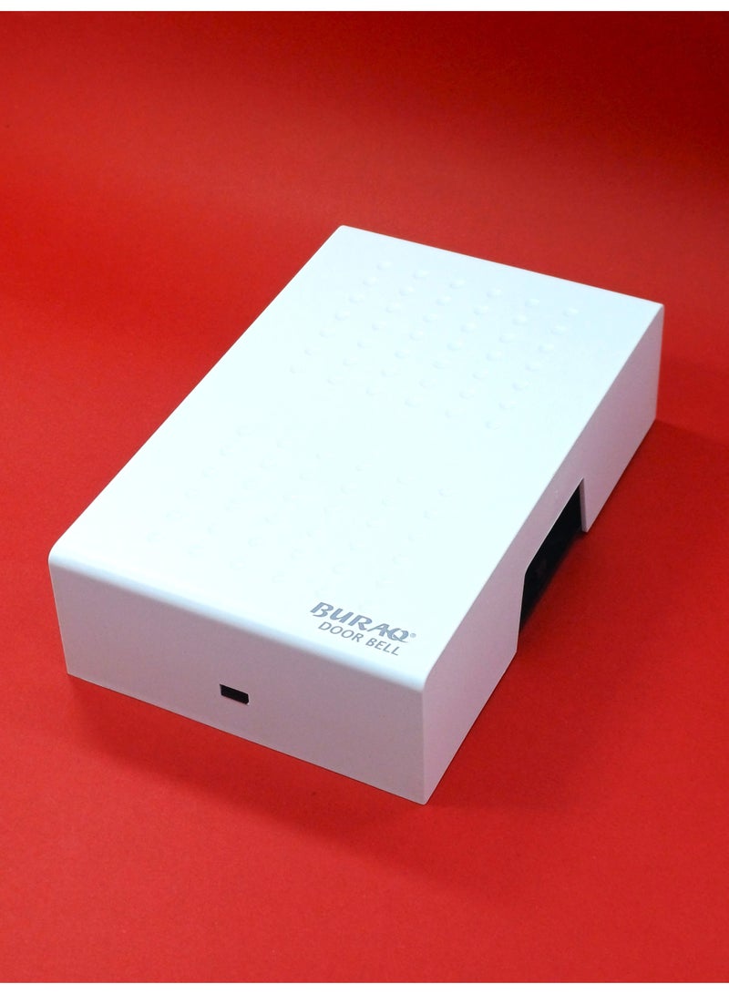 BURAQ Wired Electric Doorbell | High-Volume Indoor Door Chime for Home, Office & Shop - Image 3