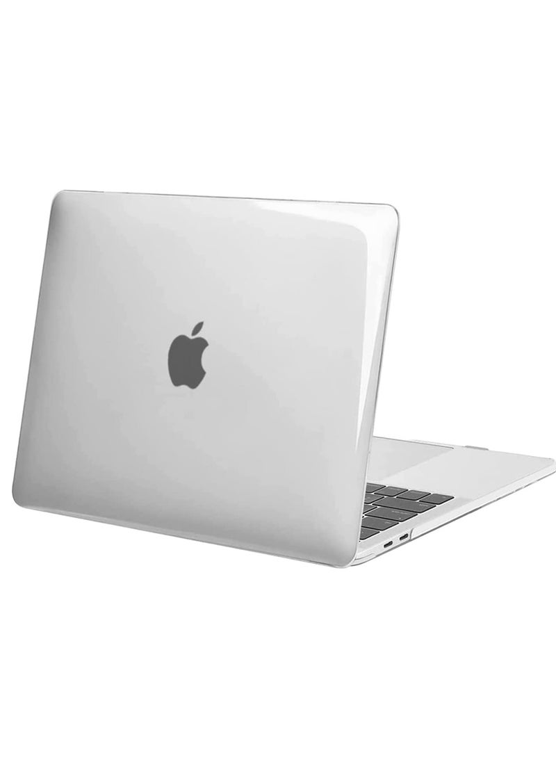 CaseBuy - Case for MacBook Air 13.6 inch M2 A2681 2022 Release Crystal Clear Case Plastic Hard Shell & Keyboard Cover & Screen Protector Compatible with MacBook Air 13.6" Transparent - Image 1
