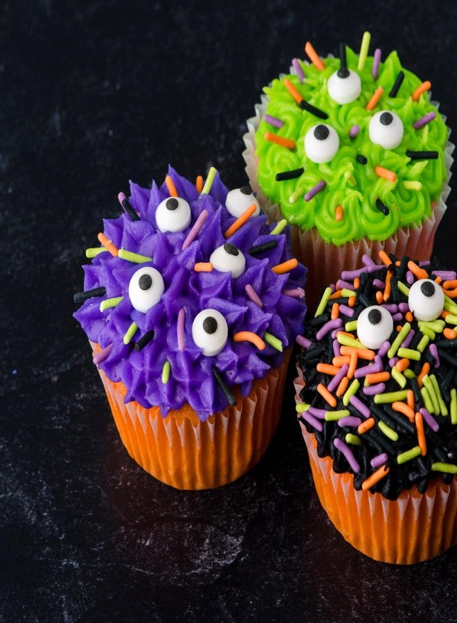 Sweets Indeed Dye-Free Candy Eyeball Sprinkles, 2.92 oz | Edible Sugar Eyeball Decorations for Cookies, Cupcakes & Cakes | No Artificial Dyes - Image 4