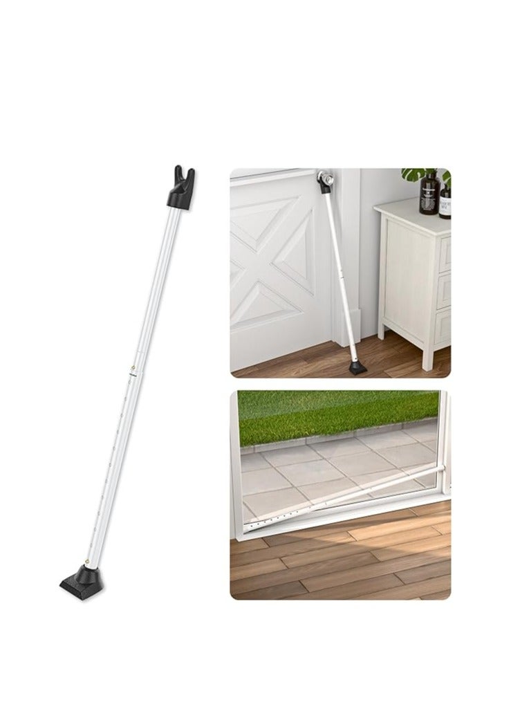 SECURITYMAN Door Security Bar & Sliding Patio Bar - Constructed of High Grade Iron - Great for Apartment Security, Hotel Safety, or Home Protection Door Stoppers - Image 1