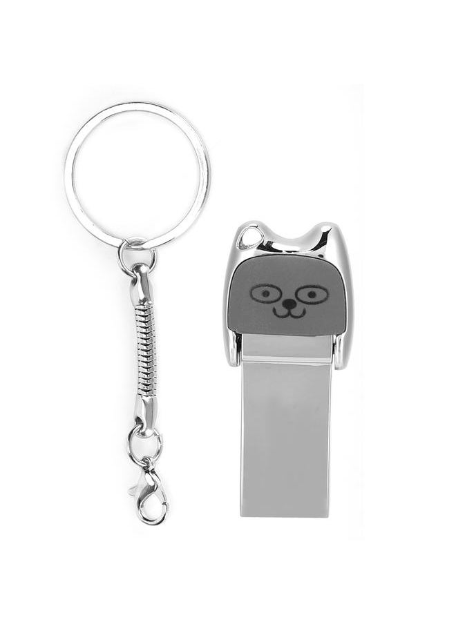Thoraya High-speed metal 3.0 USB flash drive type-c transmitter for computer and mobile phone dual-use USB flash drive gift USB flash drive mini USB flash drive dual-use USB flash drive - earphones - honey smile 64GB-3.0  - Image 1