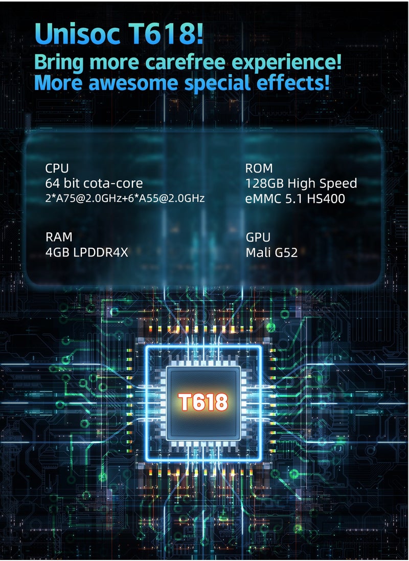 ANBERNIC  - Anbernic RG505 Handheld Game Console 4.95-inch OLED Touch Screen 960:544 Android 12 Unisoc Tiger T618 64-bit 4GB LPDDR4X 26 Emulators with Gift Package【Turqoise-256G with 31,000 Games Pre-installed】 - Image 1