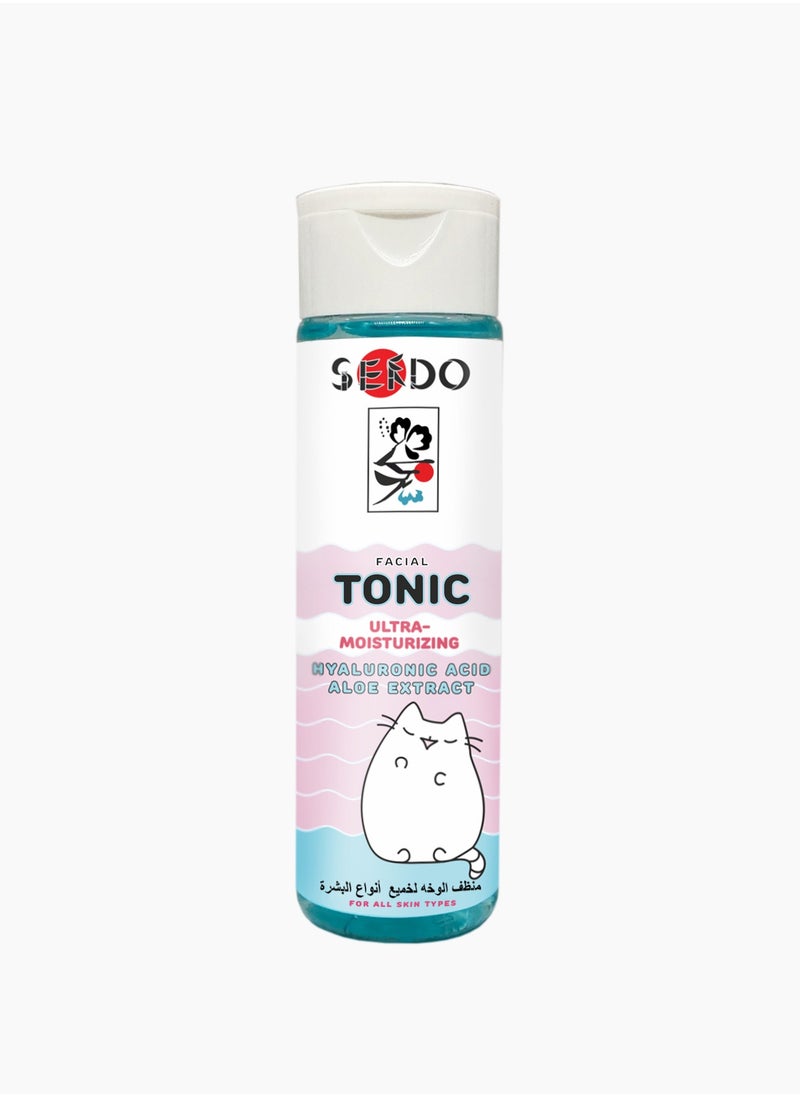 Sendo Toner with Hyaluronic Acid and Aloe Extract 250ml  - Image 1
