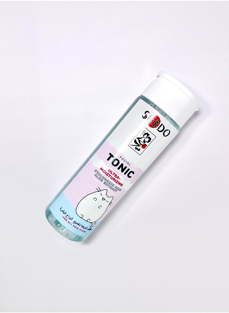 Sendo Toner with Hyaluronic Acid and Aloe Extract 250ml  - Image 2