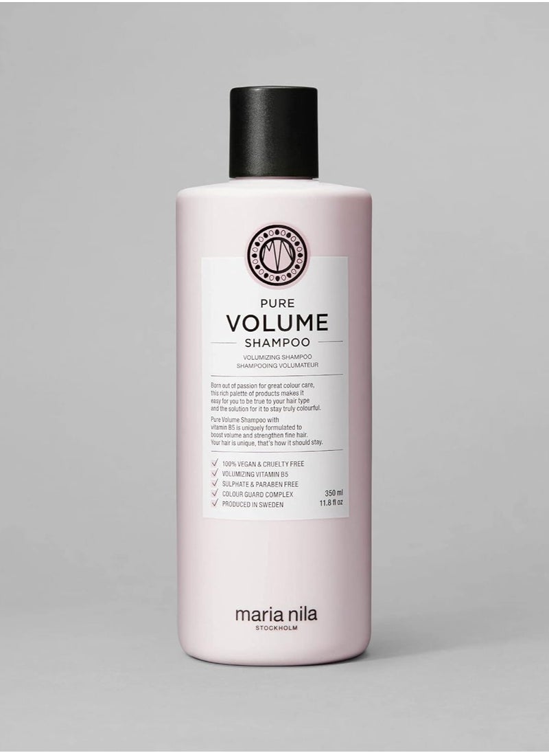 Maria Nila Pure Volume Vitamin B5 Gives Volume to Thin and Fine Hair 100 Vegan and Sulfate Paraben free  - Image 2