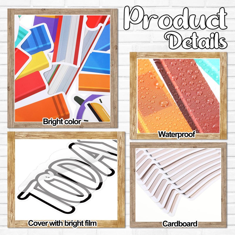 Qilery Bookshelf Bulletin Board Set Today a Reader Tomorrow a Leader Motivational Classroom Decor Reading Library Bulletin Board Set Inspirational Cutout for Back to School Classroom Decoration - Image 3