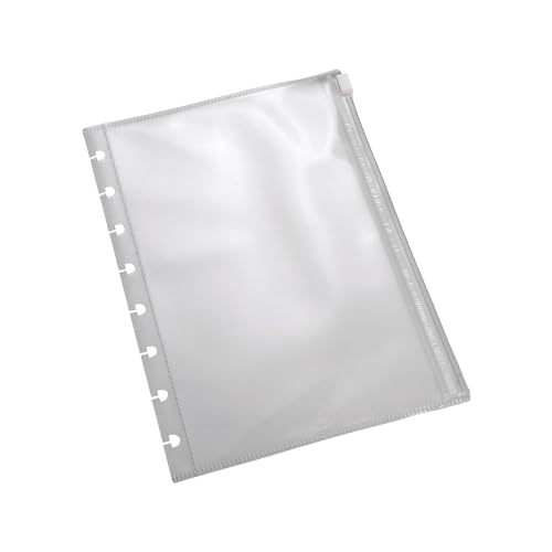 Staples 321296 Arc System Poly Zip Pockets Clear 5-1/2-Inch X 8-1/2-Inch - Image 2