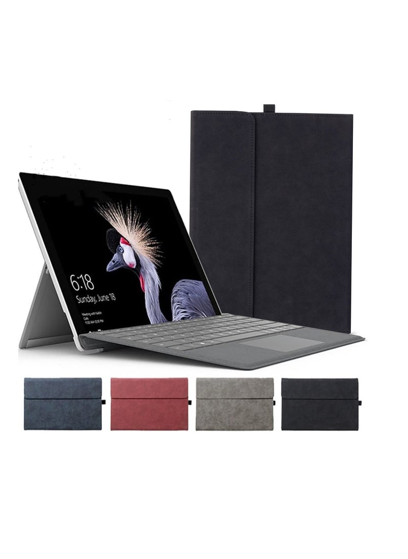 Arabest - Protective Case for Microsoft Surface Pro 8 Tablet, Compatible with Type Cover Keyboard, Business Cover with Pen Holder Accessories, - Image 1