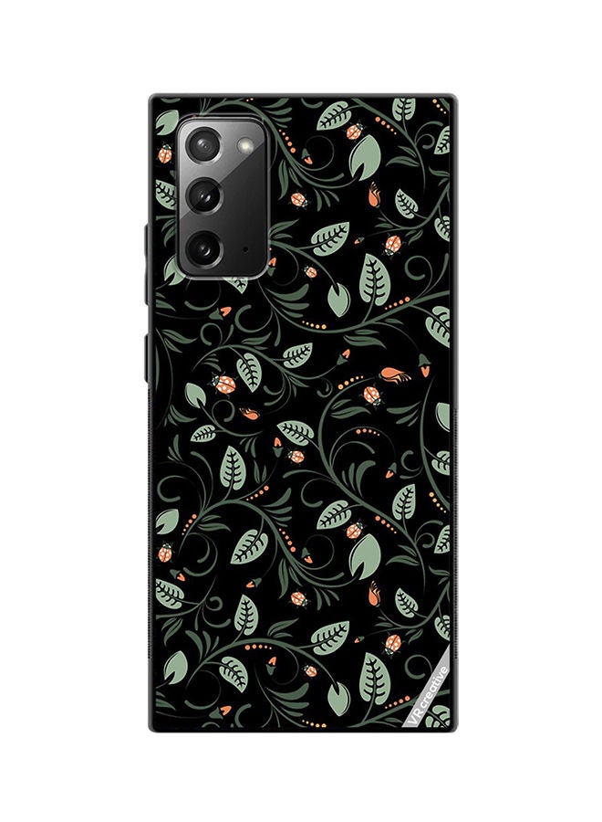 VR CREATIVE Protective Case Cover For Samsung Galaxy Note20 5G Flower Design Multicolour - Image 1
